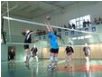 Соревнования по волейболу среди девушек