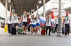 В Москве торжественно встретили победителей и призеров первенства мира по пожарно-спасательному спорту
